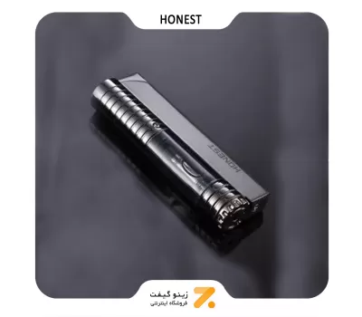 فندک گازی دودی هانست مدل 2201-14-​Honest Lighter SN-LIHN-2201-14