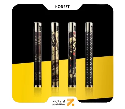 فندک گازی طلایی هانست مدل مدادی-​Honest Lighter SN-LIHN-2201-45