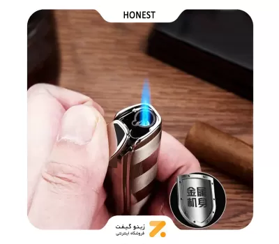 فندک گازی هانست مدل 2201-25-Honest Lighter SN-LIHN-2201-25