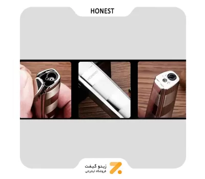 فندک گازی هانست مدل 2201-25-Honest Lighter SN-LIHN-2201-25