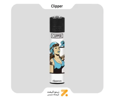 فندک گازی کلیپر مدل لاو تتو-Clipper Lighter Love Tattoo ​Series