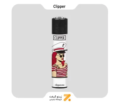 فندک گازی کلیپر مدل لاو تتو-Clipper Lighter Love Tattoo ​Series