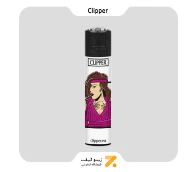 فندک گازی کلیپر مدل لاو تتو-Clipper Lighter Love Tattoo ​Series