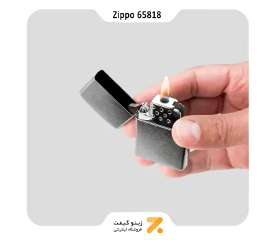 مغزی گازی شعله شمعی زیپو مدل 65818-​​Zippo 65818 LTR-INSERT EMPTY BOX DK GREEN LATCANISO