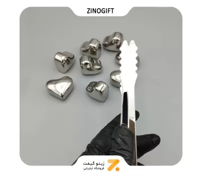 یخ استیل طرح قلب 8 عددی-​Steel ice SN-SHNB-2001-19
