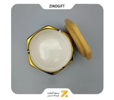 زیر سیگاری سرامیکی مدل شش ضلعی-Ceramica​ Ashtray Hexagon Shaped