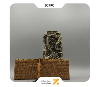 فندک بنزینی زورو طرح اژدها مدل 2202-201-​Zorro Lighter SN-LIZO-2202-201