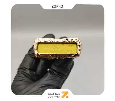 فندک بنزینی زورو طرح صلیب مدل 2202-219-​Zorro Lighter SN-LIZO-2202-219