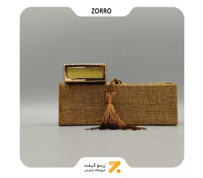 فندک بنزینی زورو طرح گل مدل 2202-212-​Zorro Lighter SN-LIZO-2202-212