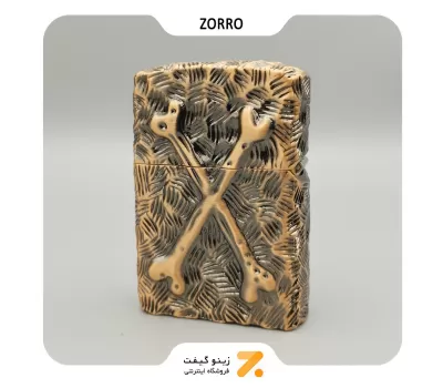 فندک بنزینی زورو مدل 2202-216-​Zorro Lighter SN-LIZO-2202-216