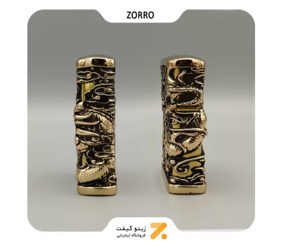 فندک بنزینی زورو مدل 2202-224-​Zorro Lighter SN-LIZO-2202-224