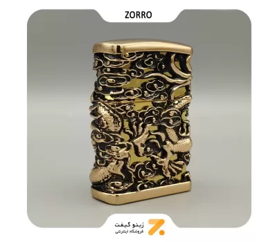 فندک بنزینی زورو مدل 2202-224-​Zorro Lighter SN-LIZO-2202-224