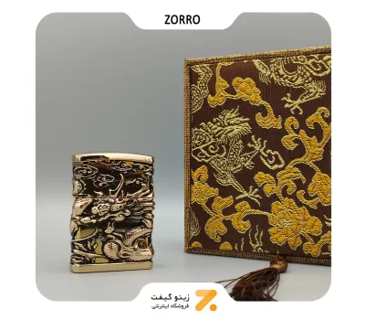 فندک بنزینی زورو مدل 2202-224-​Zorro Lighter SN-LIZO-2202-224
