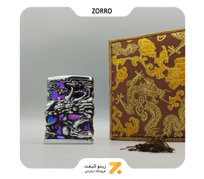 فندک بنزینی زورو مدل 2202-225-​Zorro Lighter SN-LIZO-2202-225
