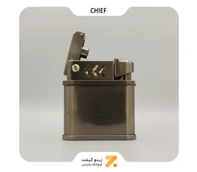 فندک بنزینی چیف دودی مدل 2201-59-​Chief Lighter SN-LICH-2201-59