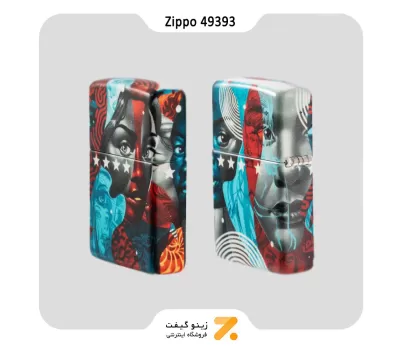 فندک زیپو 540 رنگ مدل 49393 نقاشی تریستان اتون-​Zippo Lighter 49393 Tristan Eaton​