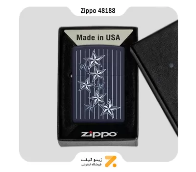 فندک زیپو مدل 48188 طرح ستاره-Zippo Lighter 48188 239 Star Design