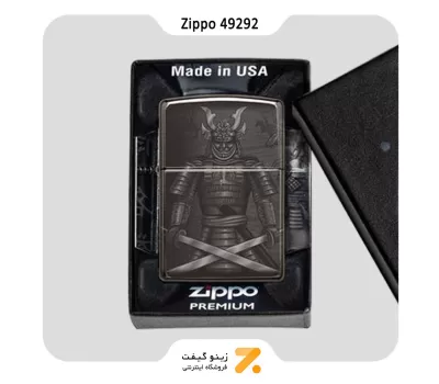 فندک زیپو مدل 49292 طرح مبارزه شوالیه-Zippo Lighter 49292 24756 KNIGHT FIGHT DESIGN