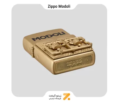فندک زیپو مودولی طلایی لیمیتد ادیشن-​Zippo Lighter GOLDEN MODOLI