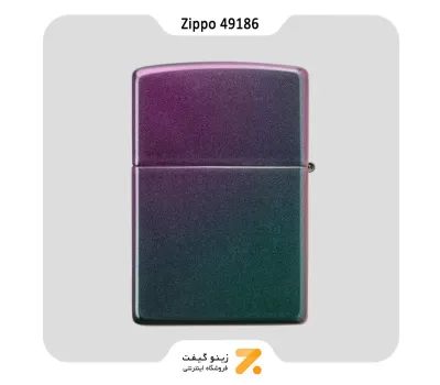 فندک زیپو هفت رنگ مدل 49186 طرح کلاغ سیاه-​Zippo Lighter 49186 49146 RAVEN DESIGN