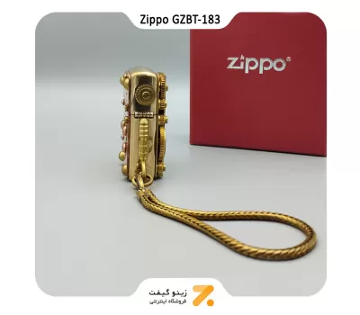 فندک زیپو کاستوم طرح چرخ دنده-​​Zippo Lighter GZBT-183