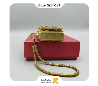 فندک زیپو کاستوم طرح چرخ دنده-​​Zippo Lighter GZBT-183
