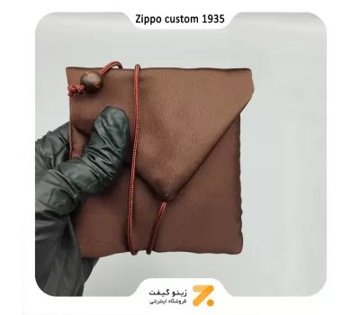 فندک زیپو کاستوم مشکی 1935.25-​​Zippo Lighter CUSTOM 1935.25