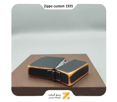فندک زیپو کاستوم مشکی 1935.25-​​Zippo Lighter CUSTOM 1935.25