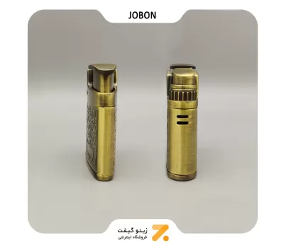 فندک گازی جوبون طلایی مدل 2202-4-​Jobon Lighter SN-LIJB-2202-4