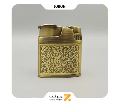 فندک گازی جوبون طلایی مدل 2202-4-​Jobon Lighter SN-LIJB-2202-4