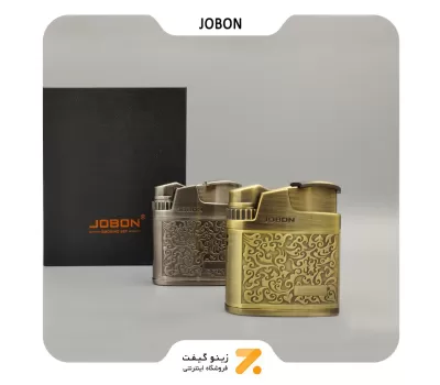 فندک گازی جوبون طلایی مدل 2202-4-​Jobon Lighter SN-LIJB-2202-4