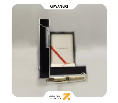 فندک گازی جیوانچی مشکی مدل 2202-2-Giwangxi Lighter SN-LIGV-2202-2​