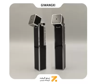فندک گازی جیوانچی مشکی مدل 2202-2-Giwangxi Lighter SN-LIGV-2202-2​