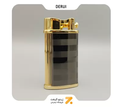 فندک گازی دروی دودی مدل 2202-6-​Derui Lighter SN-LIDR-2202-6
