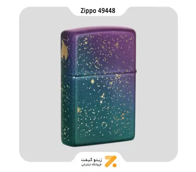 ​Zippo Lighter 49448 49146 STARRY SKY DESIGN فندک زیپو هفت رنگ مدل 49448 طرح ماه و آسمان پر ستاره