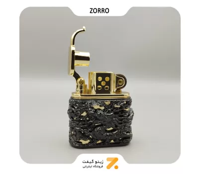 فندک بنزینی زورو مدل 2202-139-​Zorro Lighter SN-LIZO-2202-139