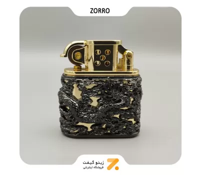 فندک بنزینی زورو مدل 2202-139-​Zorro Lighter SN-LIZO-2202-139