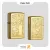 352B فندک بنزینی زیپو طلایی طرح گل مدل-Zippo Lighter ​352B-BRASS VENETIAN