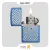 فندک بنزینی زیپو آبی مدل 29427 طرح شطرنجی-Zippo Lighter 29427 24534 MINIMALISUM DESIGN