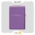 فندک بنزینی زیپو بنفش براق مدل 24747-Zippo Lighter 24747  ABYSS-High Polish Purple