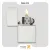 فندک بنزینی زیپو سفید مدل 214-​Zippo Lighter 214 White Matte