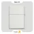 فندک بنزینی زیپو سفید مدل 214-​Zippo Lighter 214 White Matte