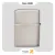 فندک بنزینی زیپو طرح لوگو زیپو مدل 29682-Zippo Lighter 29682 Initial Panel Design Lighter Silver