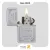 فندک بنزینی زیپو طرح نوشته شکرگذاری مدل 28458-Zippo Lighter ​28458 205 SERENITY PRAYER