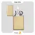 فندک بنزینی زیپو طلایی سری اسلیم مدل 1654-Zippo Lighter 1654-SLIM BRASS SOLID BRASS