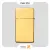 فندک بنزینی زیپو طلایی سری اسلیم مدل 1654-Zippo Lighter 1654-SLIM BRASS SOLID BRASS