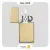 فندک بنزینی زیپو طلایی سری اسلیم مدل 1654 بی-Zippo Lighter 1654B SLIM SOLID BRASS W/O LETTERS