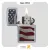 فندک بنزینی زیپو مدل 29513 طرح پرچم امریکا-Zippo Lighter 29513 DIAMOND PLATE FLAG