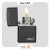 فندک بنزینی زیپو مشکی با حاشیه قرمز مدل 218 زد بی-Zippo Lighter 218ZB-BLKMATTE WZIP.BORDER-720060182