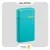 فندک زیپو اسلیم آبی فیروزه ای مدل 49529 زد ال-​Zippo Lighter 49529ZL Slim Flat Turquoise Zippo Logo